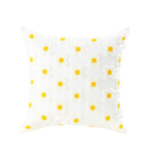 Flower Pattern Pillow Cover